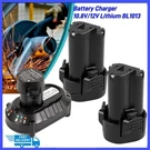 Battery / Charger For Makita 10.8V BL1014 BL1013 Li-ion 194551-4 195332-9 DC10WA. Fixed Price $12.89.