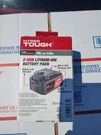 Authentic Hyper Tough 20V Max 4.0 Ah Lithium-ion Battery W/ Usb-a,c Fast Charge. Fixed Price $45.00.