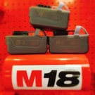 Silicone Protect Case For Milwaukee M18 4.05.0 Battery 3PCS. Fixed Price $22.58.