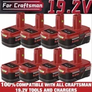 8.0AH Xcp Lithium For Craftsman 19.2 V 11375 Battery C3 Diehard 130279005 11376. Fixed Price $164.69.