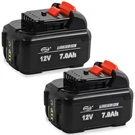 Pack 7.0AH 12VOLT Max Lithium-ion Battery For Dewalt DCB127-2 DCB120 DCB121. Fixed Price $23.99.