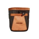 Firm Grip Tool Pouch Fastener Leather Nylon Belt Clip Work Holder Rig. Fixed Price $31.36.