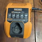 Ridgid Battery R86049 Lithium-ion Volt (charger Only). Fixed Price $22.99.