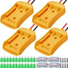 Pickmesh 4 Pack Wheels Compatible With Dewalt 20V Battery Adapter.... Fixed Price $45.15.