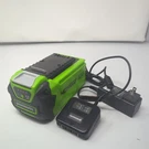 Greenworks Genuine 40V G-max 2.0AH Battery (BAF721) &charger (2900802) Combo Oem. Fixed Price $99.99.