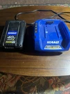 Kobalt 40V Max 2.5AH Lithium-ion Battery & Charger Set Kb 245-06 Krc 60-06. Fixed Price $59.00.