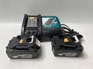 Lot Of 2 18V 8.0AH Lxt Battery For Makita Li-ion W/ Charger. Fixed Price $40.79.