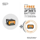 Stihl 36 Volt Lithium-ion Battery, Model# Ap 300. Fixed Price $320.99.