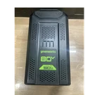 Greenworks 80V 5.0AH Lithium-ion Battery BAB743 Black 9.05X4.72X3.94IN 6.10LB. Fixed Price $300.00.