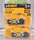 Dewalt 20V Max Xr Ah Lithium Ion Battery Premium High Capacity (DCB205-2). Fixed Price $71.88.