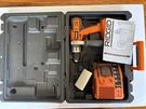 Ridgid 18V 3/8 Cordless Drill Model R84001 W/charger & Case Only. Fixed Price $19.99.