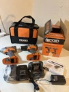 Ridgid 18V Cordless Kit: Drill & Impact Driver With 2 Batteries (new). Fixed Price $120.00.