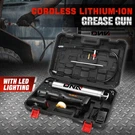 Cordless Electic Battery Powered Grease Gun 41.5" Hose W/ Built-in Led Charger. Fixed Price $67.99.
