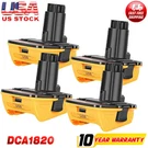 Pack 18V To Max DCA1820 Adapter Converter For Dewalt Volt Li-ion Battery. Fixed Price $31.69.