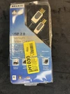 Belkin Usb 2.0 Premium 6 Ft Printer Cable Gold Plated Connectors. Fixed Price $13.00.