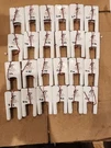 24 Power House Two DL-30 #2356 Replacement Door Lock Batteries 10A362 V Measured. Fixed Price $50.00.