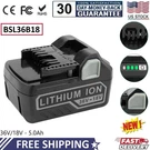 36V/18V 5.0AH For Metabo Hpt BSL36A18 Li-ion Battery Multi Volt 372121M BSL36B18. Fixed Price $29.99.