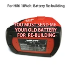 Battery Rebuild Service For Hilti Volt 2.0AH Nicd 180 SFB185. Fixed Price $58.97.