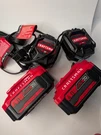 Craftsman V20 Lithium Lon Battery & Set - (2) 4.0AH Batteries +. Fixed Price $119.00.