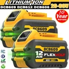 2PACK 12.0AH For Dewalt Flexvolt 20V/60V Max Battery Li-ion DCB609 DCB612 DCB606. Fixed Price $85.81.