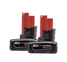 Milwaukee 48-11-2460B M12 12V 6.0 Amp Lithium-ion Cordless Battery Pack. Fixed Price $199.80.