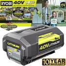 8.0AH Battery For Ryobi 40V Lithium-ion OP40602 OP4050A Power With Led. Fixed Price $39.00.