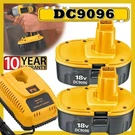 2PACK 18V Xrp Battery /charger For Dewalt DC9096-2 DW9095 DW9096 DC9098 DC9099. Fixed Price $49.00.