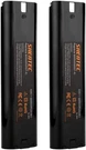 Shentec Upgraded 2 Pack 9.6V 4.0AH Battery Compatible With Makita 9000 9033.... Fixed Price $50.62.