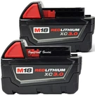 Genuine Milwaukee 48-11-1828 3.0 Ah Batteries Xc Red Lithium Volt. Fixed Price $98.68.