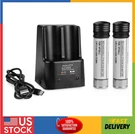 Energup 2-PACK VP100 Li-ion Battery For Black Decker Versapak, With 3.6V Charger. Fixed Price $43.84.