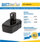14.4V 2AH Nimh Battery For Craftsman 11105, 11107, 982151-001, 11333. Fixed Price $38.48.
