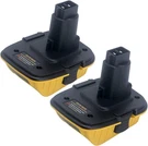 Qbmel 2PACKS DCA1820 18V To 20V Battery Adapter Replace For Max Lithium B.... Fixed Price $25.00.