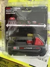 Milwaukee M18 Redlithium CP2.0 18V 2.0AH Li-ion Battery Pack Black. Fixed Price $37.99.
