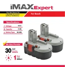 2X 18V 3AH Nimh Battery For Bosch BAT025 BAT026 BAT160 BAT180 BAT181. Fixed Price $79.49.