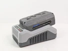Snow Joe Sun 40V 5.0AH Ecosharp Pro Battery IBAT40XR + Charger ICHRG40. Fixed Price $97.79.