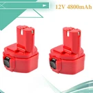 2X 4.8AH 12V Battery For Makita PA12 1220 1200 1235 1222 1233 192598-2 192681-5. Fixed Price $39.90.