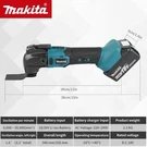 Makita 18V Cordless Trimming Cutter 6 Gear Multi Use Tool No Battery Au-stock. Fixed Price $89.79.