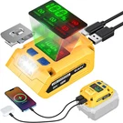 Charger Adapter Compatible With Dewalt 20V Battery: Usb Wall Chargi. Fixed Price $52.37.