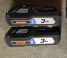 Ridgid 3AH Octane Batteries (2) R840088. Fixed Price $89.99.