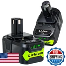 Lummina 2PACK 8.0AH Battery Replacement For Ryobi 18V Lithium Compatible. Fixed Price $82.40.