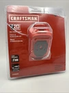 Craftsman CMCB002B Usb Charging Adapter V20, Fast Charger - Red, Phone. Fixed Price $13.00.