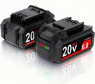 Pack 6.0AH Battery For Skil BY519601 BY519603 BY519702 Fit Pwrcore 20V V20. Fixed Price $89.99.