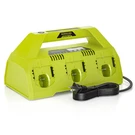 Roralma 18V P135 One 6-PORTS Replacement Battery Charger Ryobi P102 P104. Fixed Price $131.02.