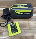 Ryobi 40V Lithium-ion 8AH Battery (OP40804) With Charger (OP404VNM) YS11. Fixed Price $137.98.