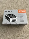 Stihl Ap 500 Lithium-ion Battery 36V 9.4AH New In Box P/n #EA01-400-6501. Fixed Price $439.95.