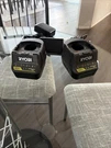 Ryobi P118B 18V Lithium-ion Battery Charger. Fixed Price $20.00.