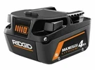 Genuine Ridgid R840040 18V Lithium-ion Max Output 4.0AH Battery. Fixed Price $59.00.