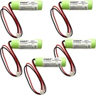 5-PACK Hqrp Emergency Exit Light Battery For Unitech AA900MAH OSA268 Osi OSA-268. Fixed Price $45.95.