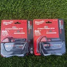 2 Pcs 18V Milwaukee 48-11-1860 6.0 Ah Batteries M18 XC18 New In Pack. Fixed Price $109.98.