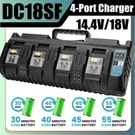 For Makita DC18SF 14.4V-18V Lxt Lithium-ion Rapid 4-PORT Charger With Usb Ports. Fixed Price $48.00.